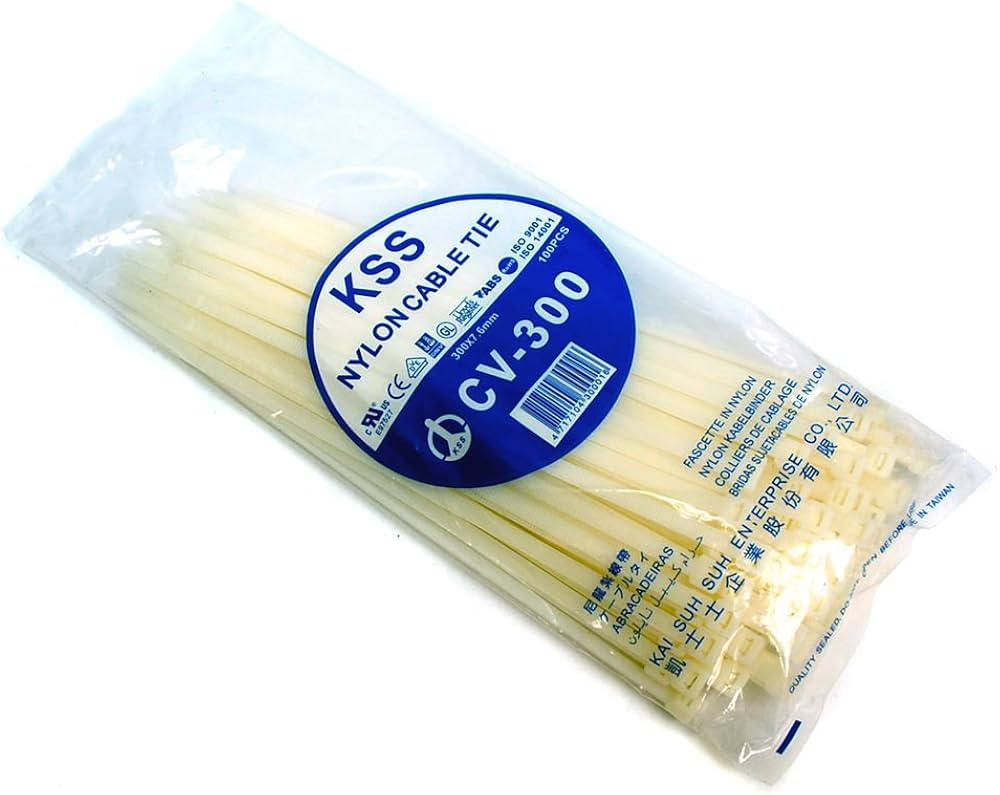 KSS CABLE TIE STIKER 25MM X 25MM