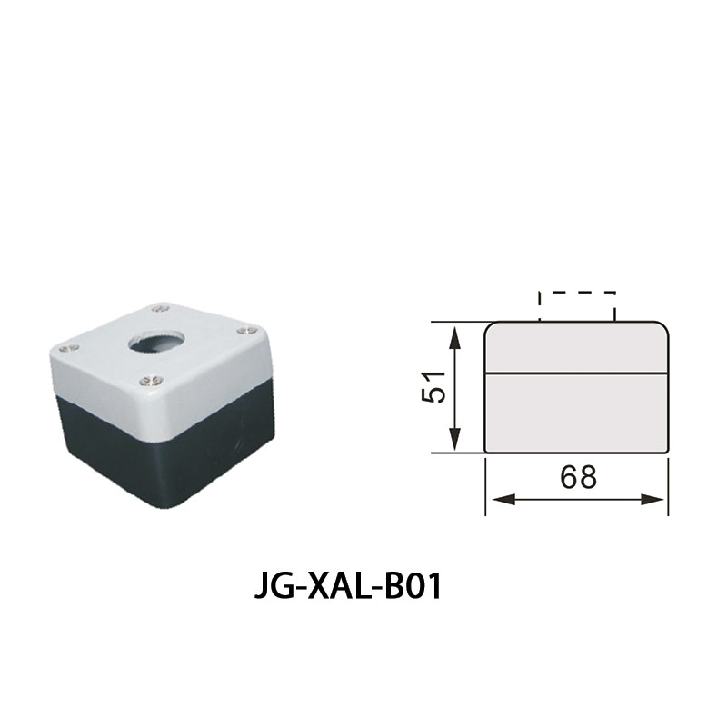 JIGO PVC CONTROL BOX 1 WAY JG-XAL-B01
