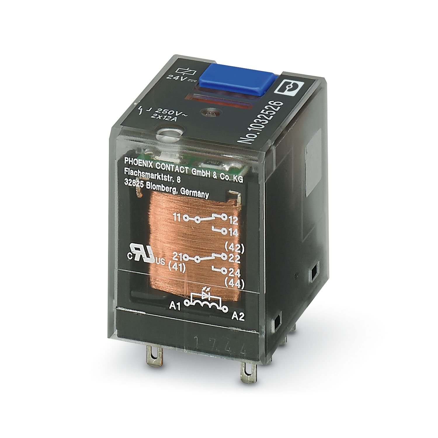 PHOENIX RELAY 2CO 24VDC P1032526