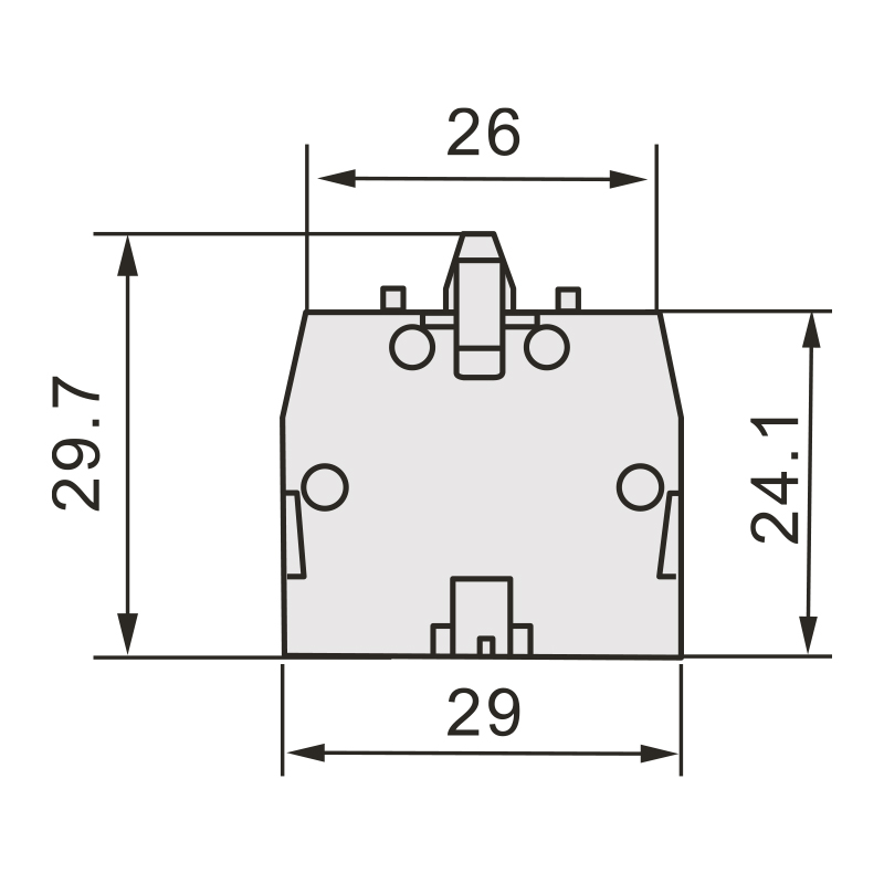 JIGO PUSHBUTTON ELIMENT ZBE101 NO
